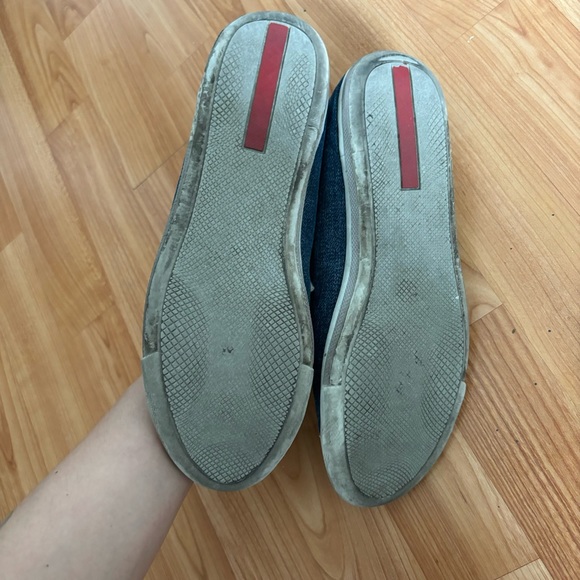 Prada denim sneakers - Picture 3 of 4